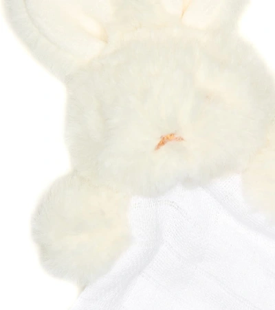 Bonpoint Rabbit Comforter In White