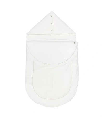 Shop Tartine Et Chocolat Délicatesse Cotton Bunting Bag In White