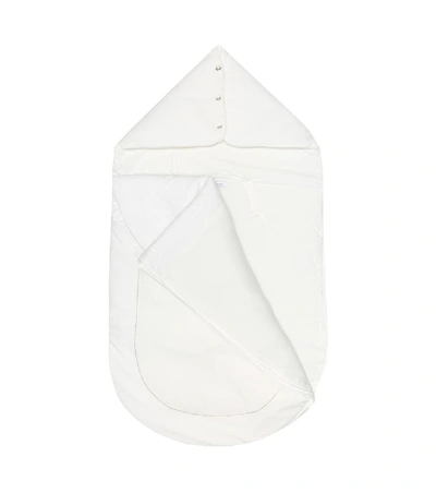 Shop Tartine Et Chocolat Délicatesse Cotton Bunting Bag In White