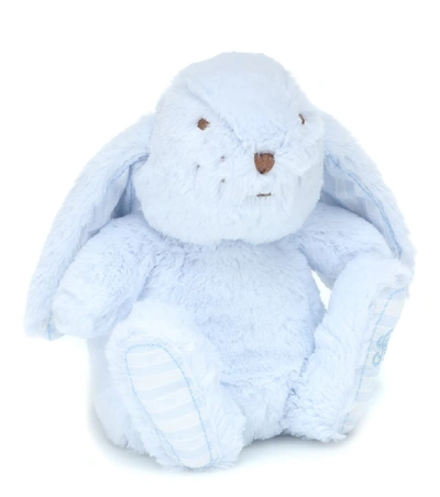 Shop Tartine Et Chocolat Augustin The Rabbit Soft Toy In Blue