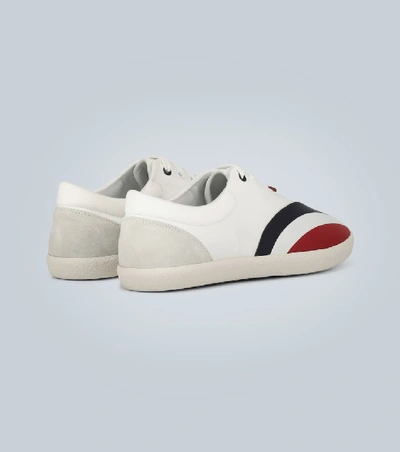 Shop Moncler Genius 2 Moncler 1952 Regis Sneakers In White