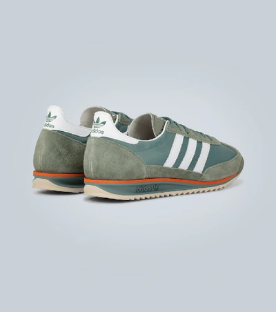 Shop Adidas Originals Sl 72 Sneakers In Green