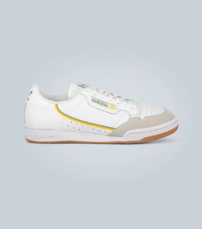 Shop Adidas Originals Continental 80 Sneakers In White