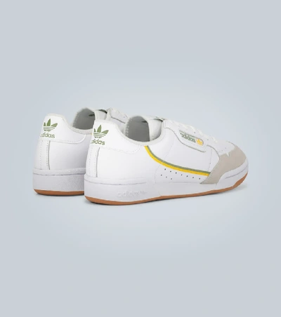 Shop Adidas Originals Continental 80 Sneakers In White