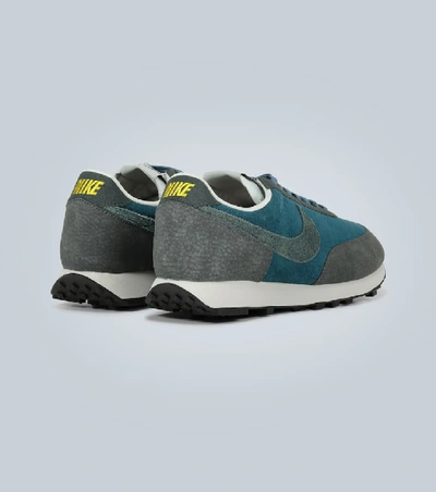 Shop Nike Daybreak Suede Sneakers In Turquoise