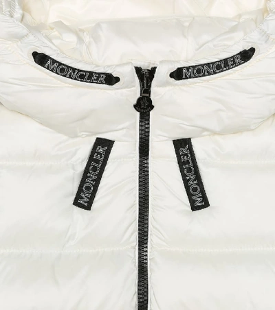 Shop Moncler Chevril Quilted Down Jacket In White