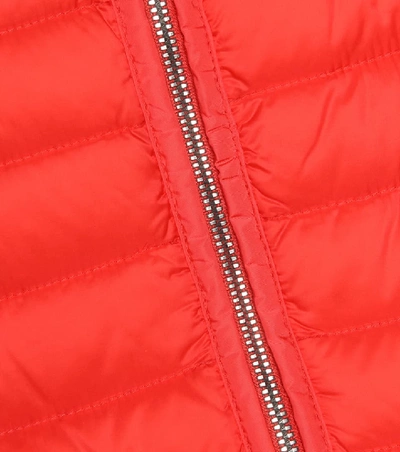 Shop Moncler Takaroa Quilted Down Jacket In Pink