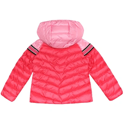 Shop Moncler Eglantine Down Coat In Pink