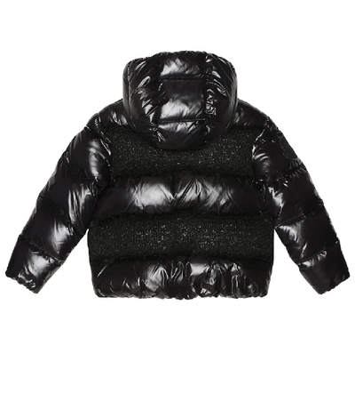 Shop Moncler Elbe Down Jacket In Black