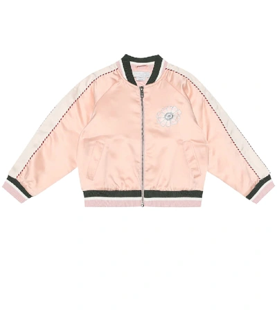 Shop Stella Mccartney Floral Souvenir Jacket In Pink