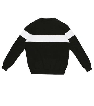 Shop Balmain Cashmere Sweater In Black