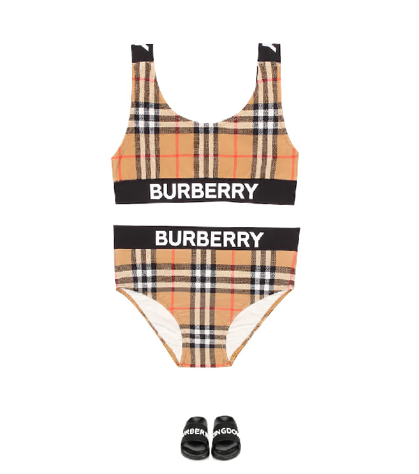 girls burberry bikini