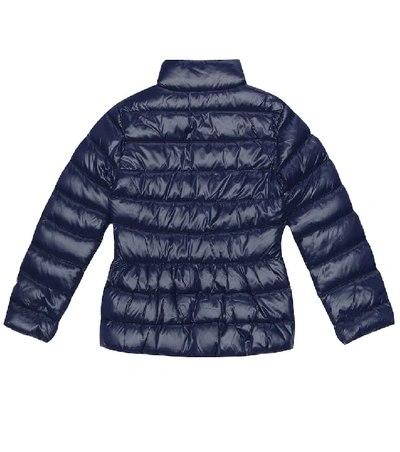 Shop Polo Ralph Lauren Quilted Down Jacket In Blue