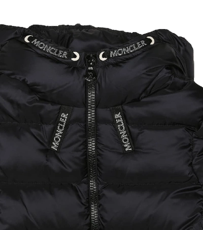 Shop Moncler Chevril Quilted Down Jacket In Black