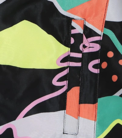 Shop Stella Mccartney Printed Technical Jacket In Multicoloured