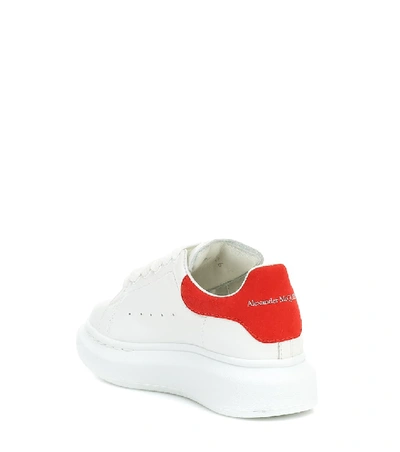 Alexander Mcqueen Extended Sole Oversized Sneakers In White | ModeSens