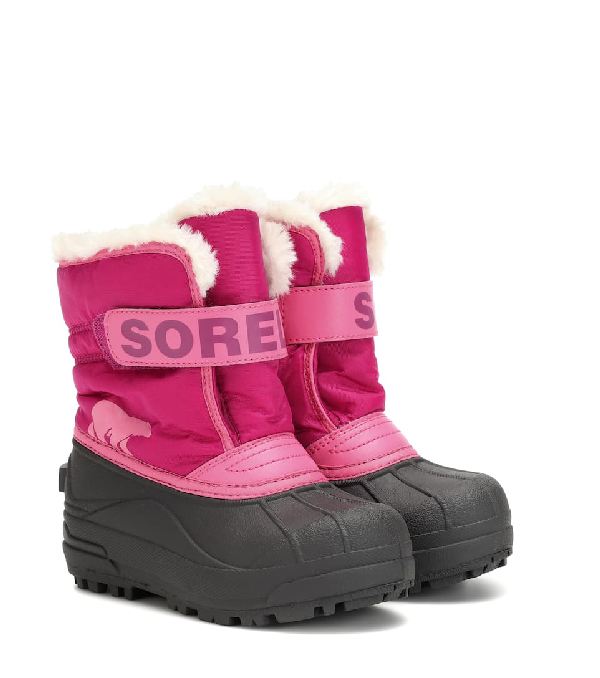 sorel pink snow boots