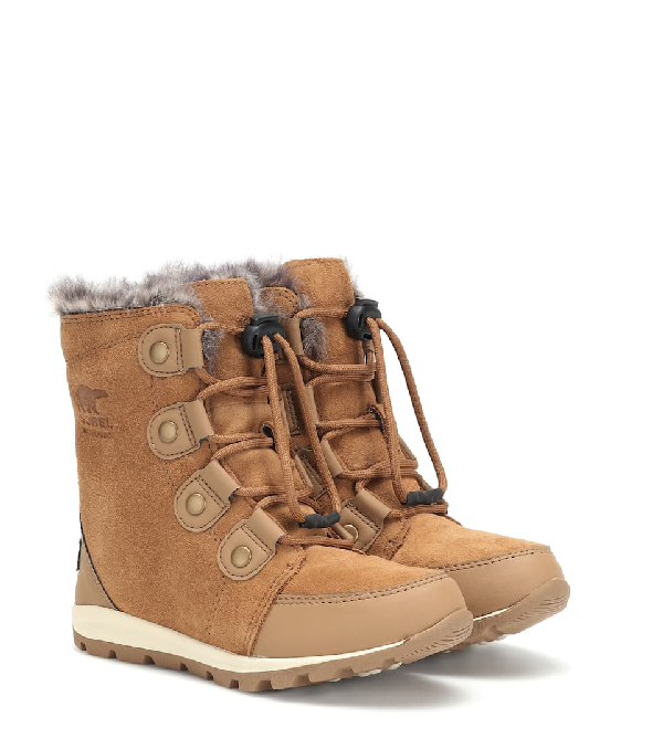 girls brown ankle boots