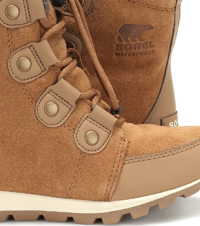 Shop Sorel Whitney Suede Ankle Boots In Brown