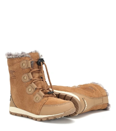 Shop Sorel Whitney Suede Ankle Boots In Brown