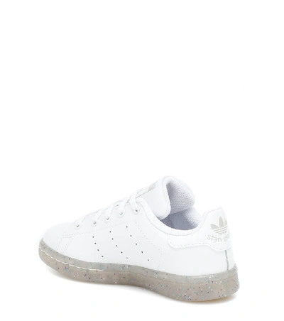 Shop Adidas Originals Stan Smith Leather Sneakers In White