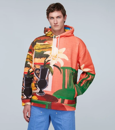 Shop Jacquemus Le Sweat Tableau Hooded Sweatshirt In Multicoloured