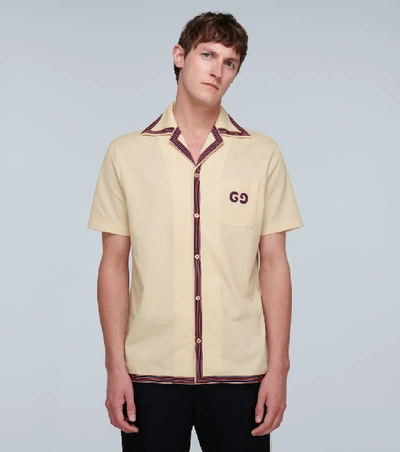 Gucci GG Cotton Bowling Shirt