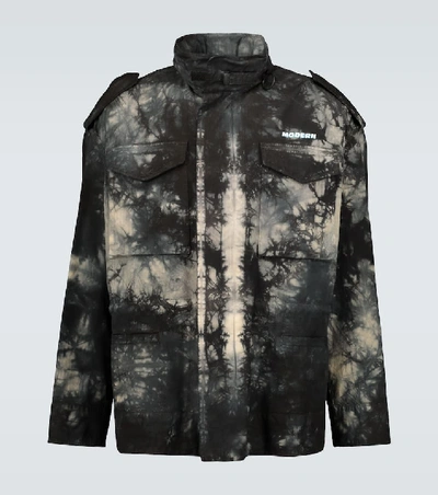 Shop Off-white Tie-dye New Field Jacket In Multicoloured