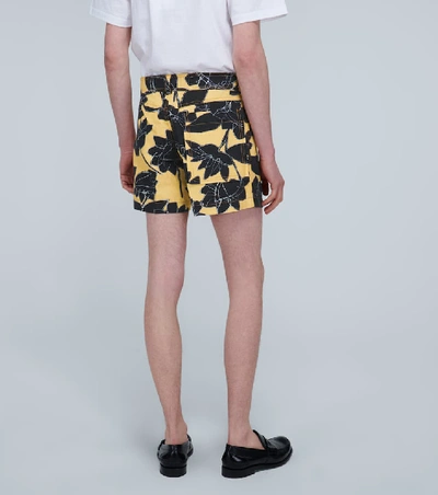 Shop Jacquemus Le Short Tennis Floral Shorts In Multicoloured