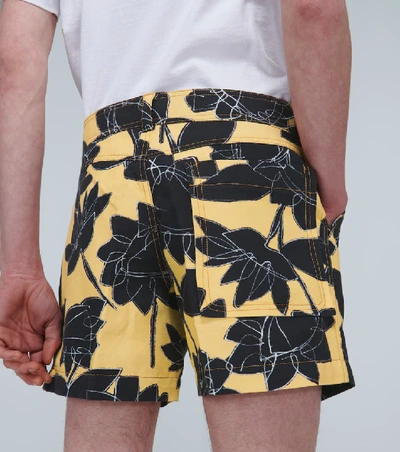 Shop Jacquemus Le Short Tennis Floral Shorts In Multicoloured