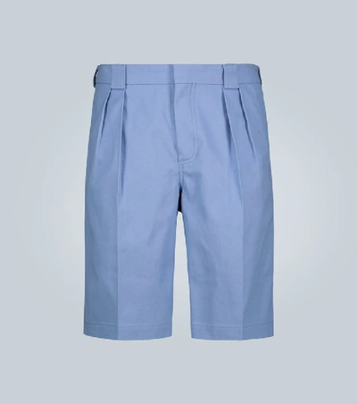 Shop Jacquemus Le Short De Costume Shorts In Blue