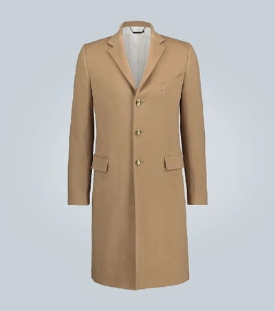 Shop Givenchy Wool And Cashmere Coat In Beige