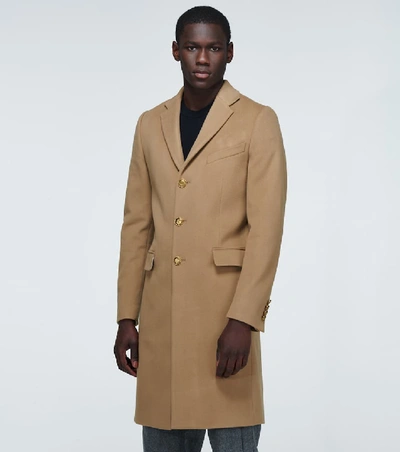 Shop Givenchy Wool And Cashmere Coat In Beige