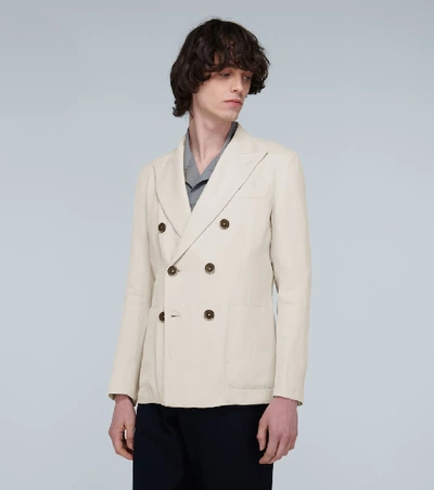 Shop Barena Venezia Siroco Renier Blazer In Beige