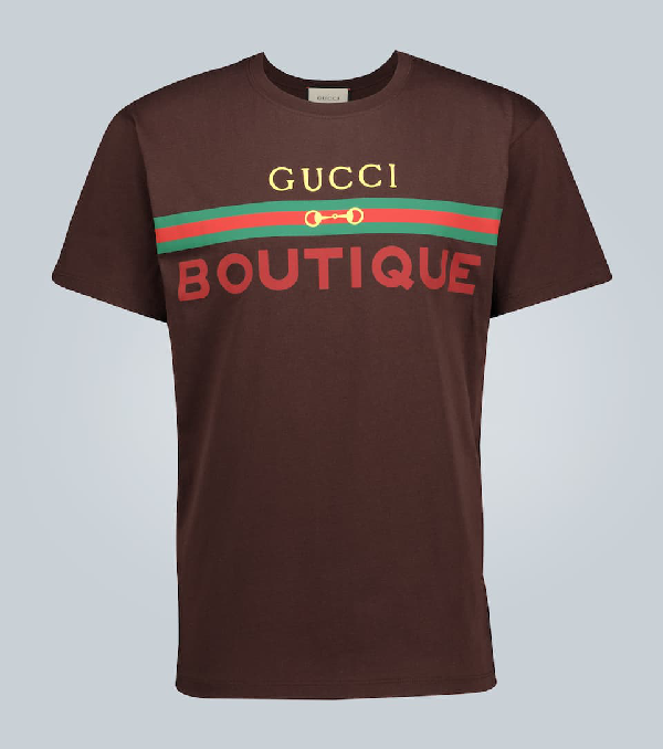 gucci t shirt brown