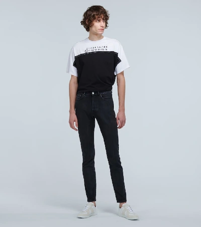 Shop Balenciaga Straight-leg Jeans In Black