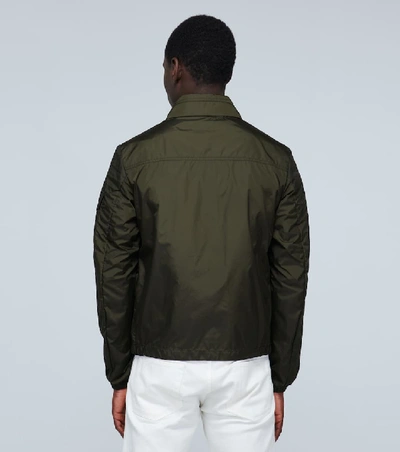 Shop Moncler Keralle Technical Jacket In Green