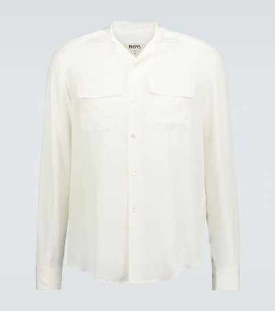 Shop Phipps Hollywood Long-sleeved Shirt In White