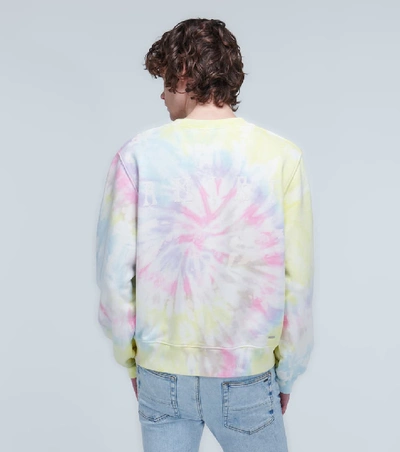 Shop Amiri Tie-dye Sweatshirt In Multicoloured