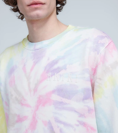 Shop Amiri Tie-dye Sweatshirt In Multicoloured