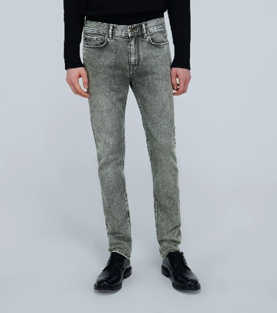 Shop Acne Studios North Skinny Jeans In Grey