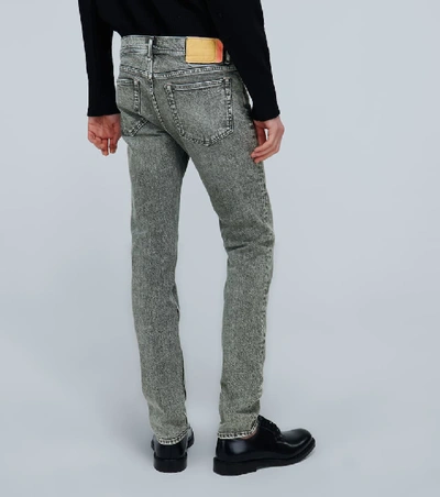 Shop Acne Studios North Skinny Jeans In Grey