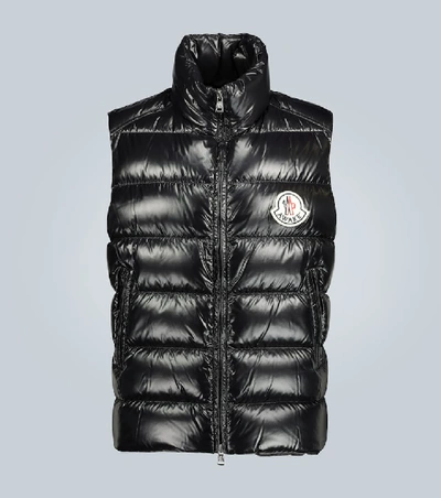 Moncler Genius Awake Ny 2 Moncler 1952 Parker Printed Quilted Nylon Down  Gilet In 999 Black | ModeSens