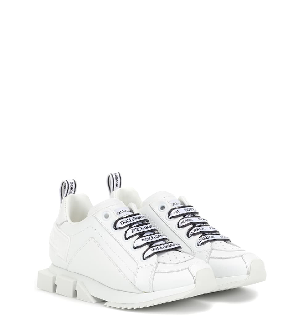 dolce and gabbana white trainers