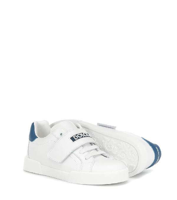 Dolce & Gabbana Kids' Lace-up Sneakers In White | ModeSens