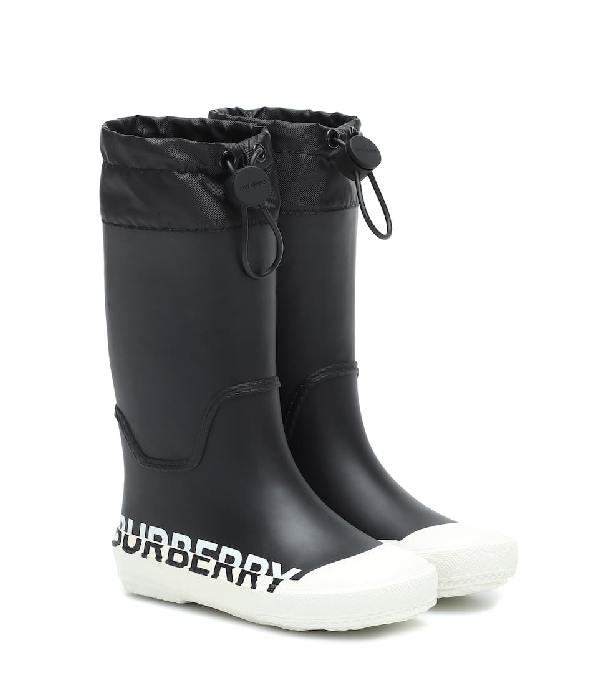 burberry white boots