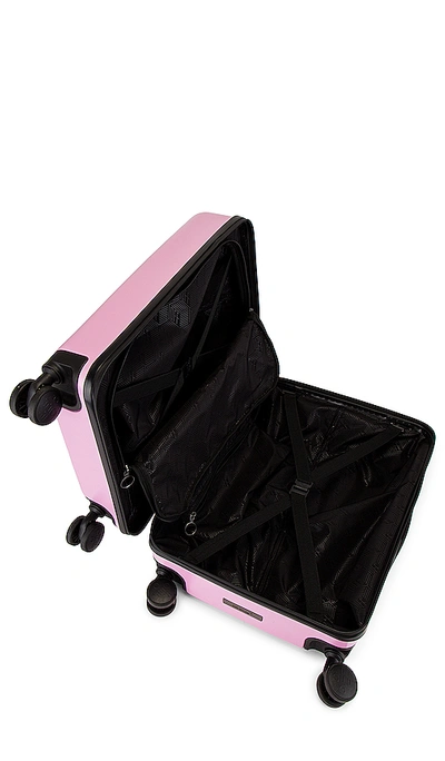 Shop Off-white Arrow Trolley Suitcase In Pink