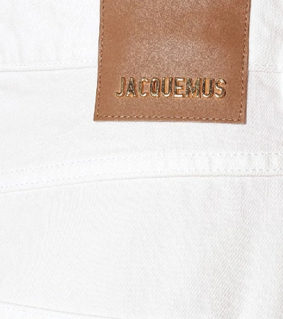 Shop Jacquemus Le Jean De Nîmes Wide-leg Jeans In White