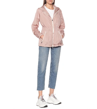 Shop Moncler Eau Technical Jacket In Pink