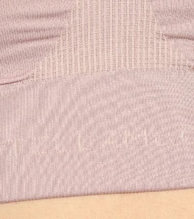Shop Adidas By Stella Mccartney Seamless Sports Bra In Pink